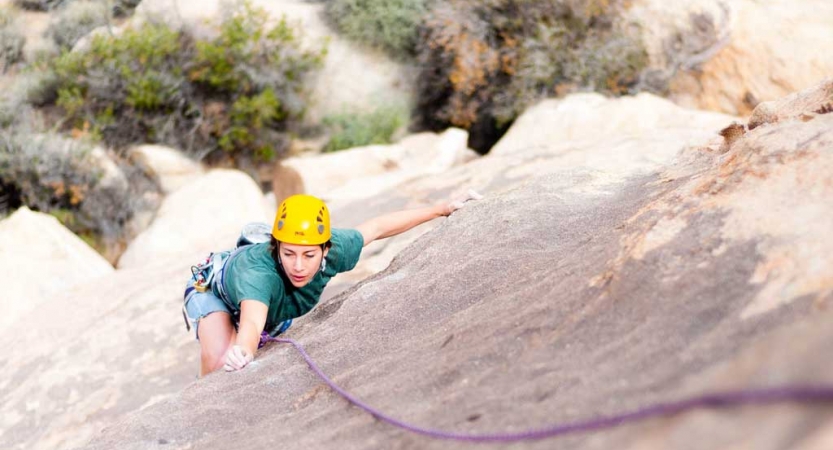 joshua tree rock climbing class